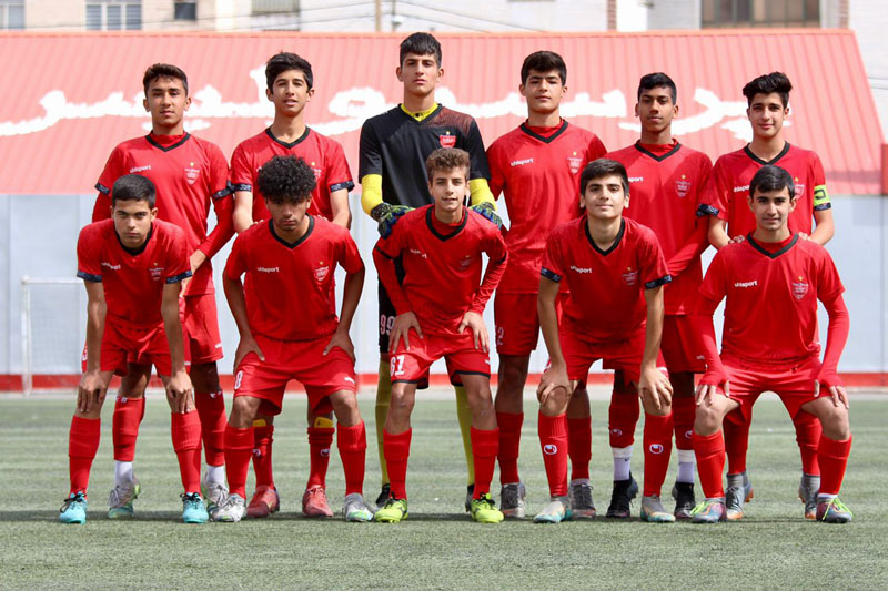 برتری پر گل نونهالان پرسپولیس در زمین شباهنگ